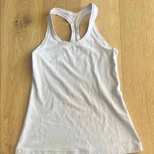 White Lululemon Tank